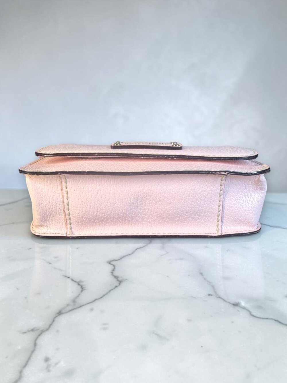 Kate Spade Wellesley Fynn "Ballet Slipper Pink" Leather Crossbody Bag - Picture 12 of 13